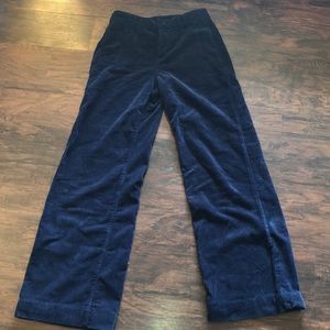 Women’s a.n.a navy blue wide leg corduroy pants